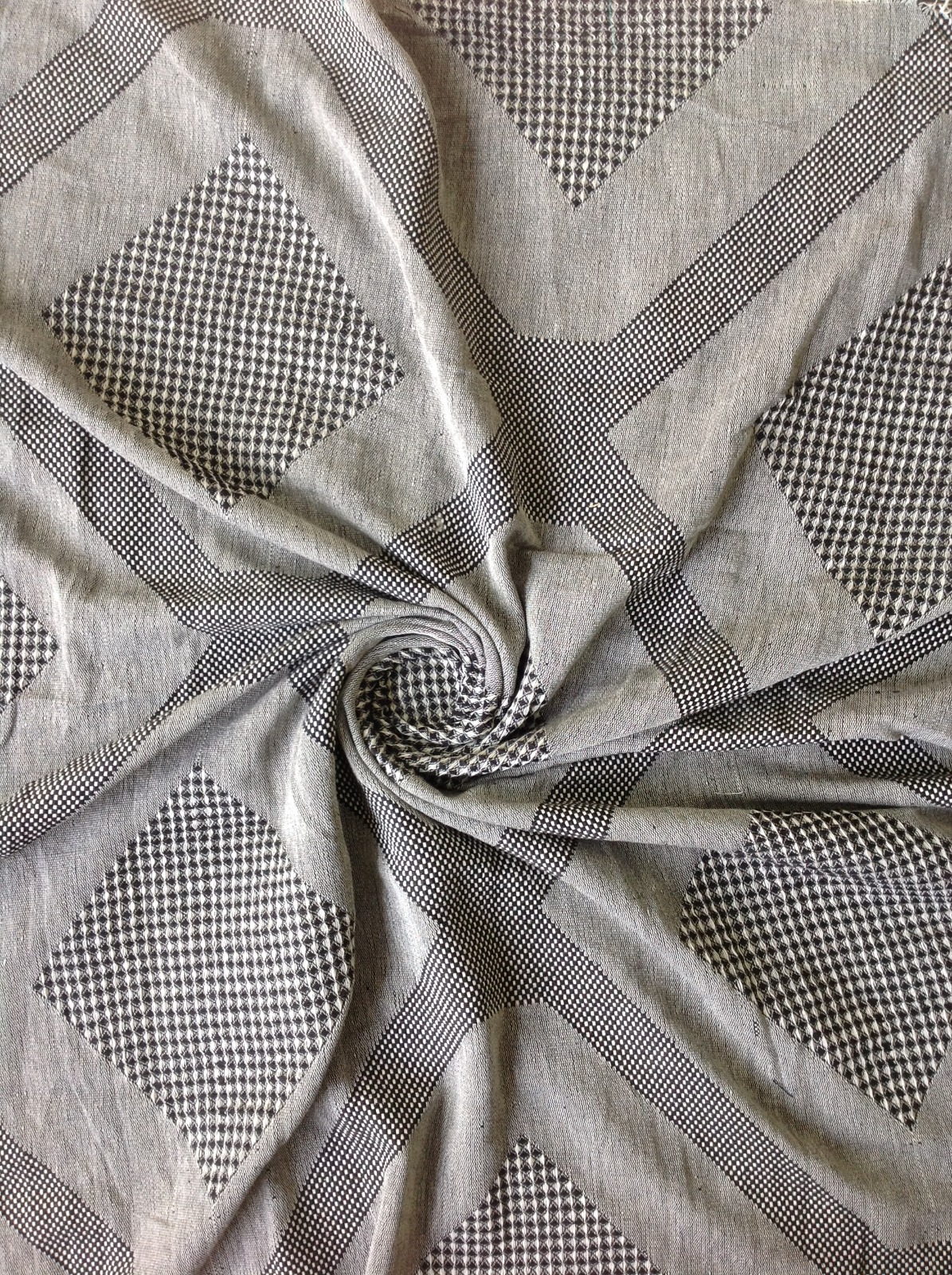 P1-4 Premium Cotton Fabric – Beige Texture Cloth - Image 3